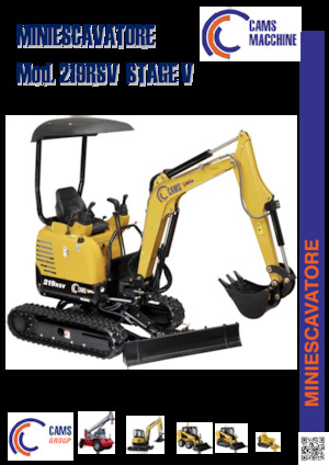 Minibagger Cams 219RSV