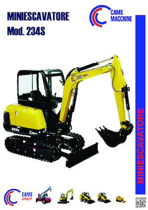 Minibagger Cams 234S