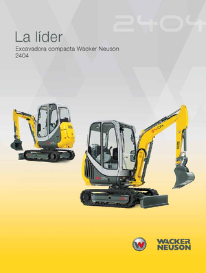 Minibagger Wacker Neuson 2404