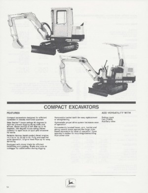 Minibagger John Deere Construction 25