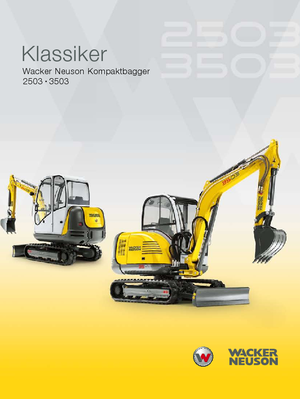 Minibagger Wacker Neuson 3503
