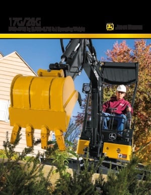 Minibagger John Deere Construction 17G