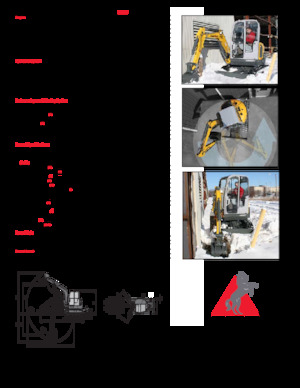 Minibagger Mustang 2803ZT