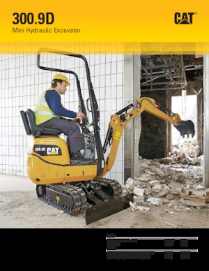 Minibagger Caterpillar 300.9D