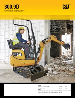 Minibagger Caterpillar 300.9D