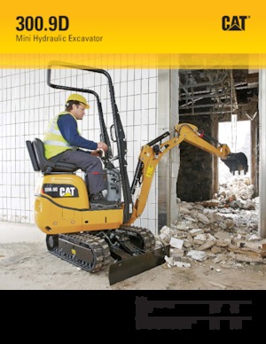 Minibagger Caterpillar 300.9D