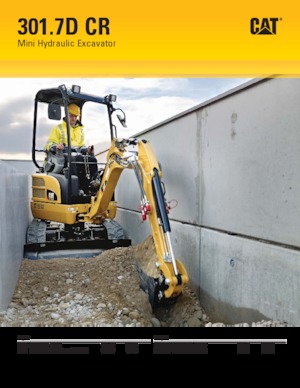 Minibagger Caterpillar 301.7D CR