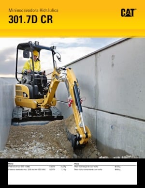 Minibagger Caterpillar 301.7D CR