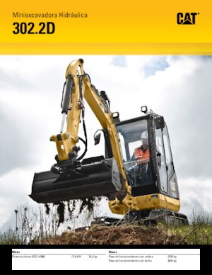 Minibagger Caterpillar 302.2D