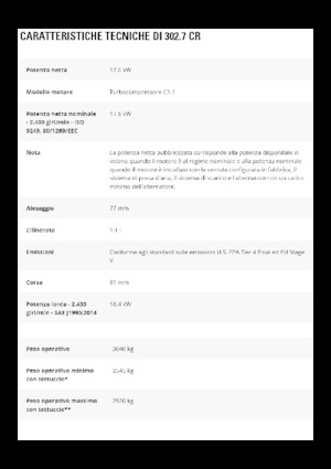 Minibagger Caterpillar 302.7 CR