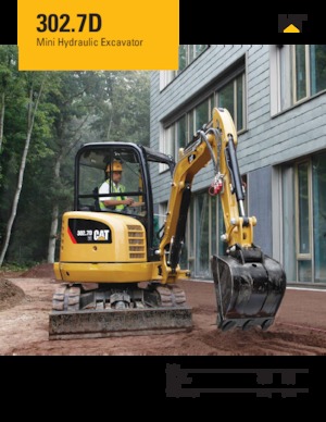 Minibagger Caterpillar 302.7D