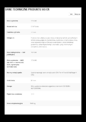 Minibagger Caterpillar 303 CR