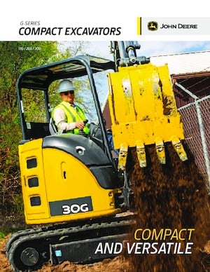 Minibagger John Deere Construction 30G