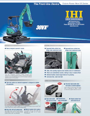 Minibagger IHI 30VX-3