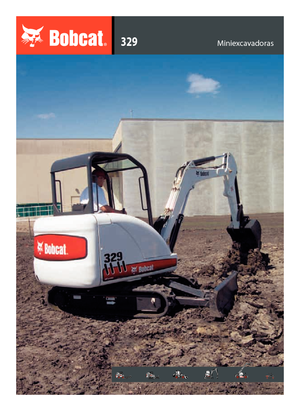 Minibagger Bobcat 329
