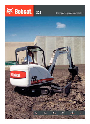 Minibagger Bobcat 329