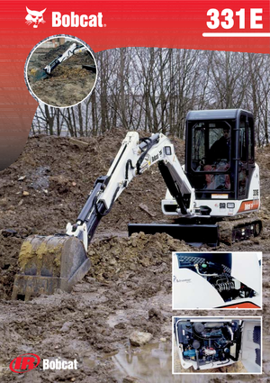 Minibagger Bobcat 331 E D