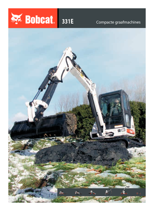 Minibagger Bobcat 331 E G