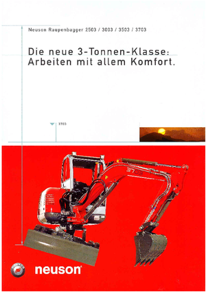 Minibagger Neuson 3503