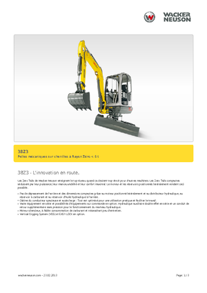 Minibagger Wacker Neuson 38 Z 3
