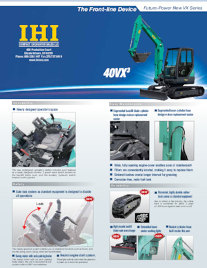 Minibagger IHI 40VX-3
