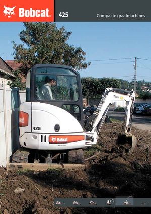Minibagger Bobcat 425