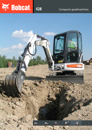 Minibagger Bobcat 428