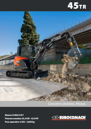 Minibagger Eurocomach 45 TR