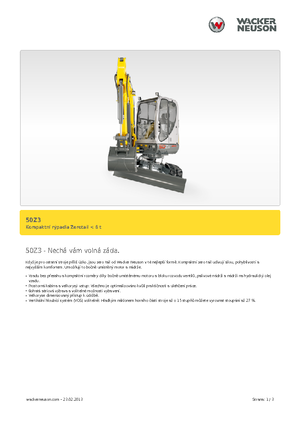 Minibagger Neuson 50 Z 3