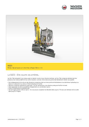 Minibagger Neuson 50 Z 3
