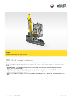Minibagger Neuson 50 Z 3