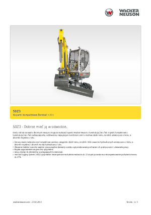 Minibagger Neuson 50 Z 3