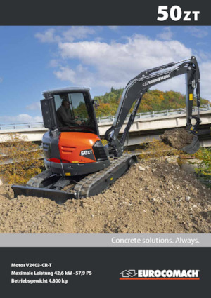 Minibagger Eurocomach 50 ZT