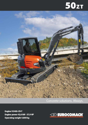 Minibagger Eurocomach 50 ZT
