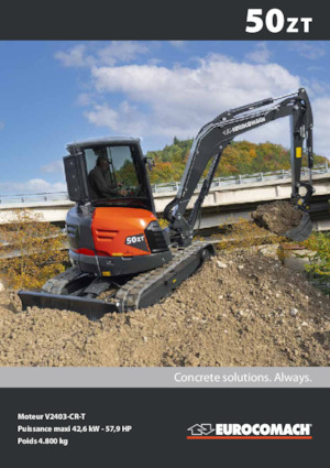 Minibagger Eurocomach 50 ZT