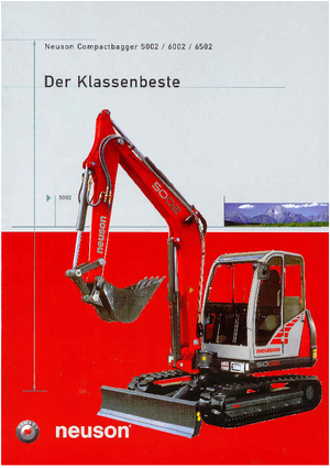 Minibagger Neuson 6002