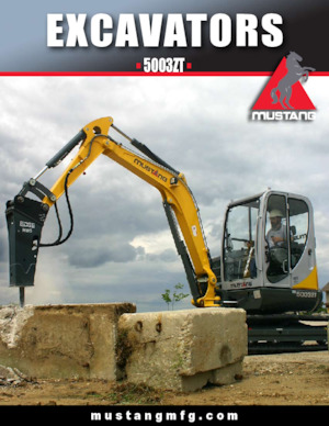 Minibagger Mustang 5003ZT