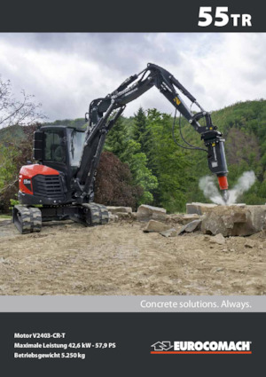 Minibagger Eurocomach 55 TR