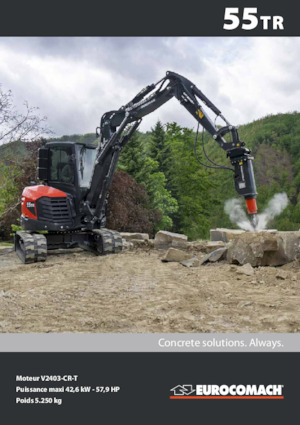Minibagger Eurocomach 55 TR