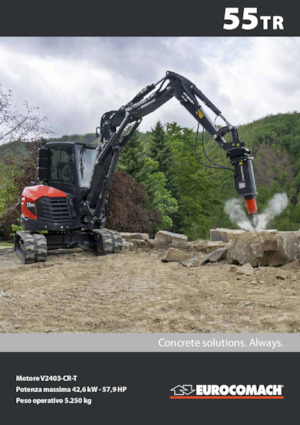 Minibagger Eurocomach 55 TR