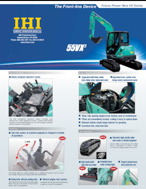 Minibagger IHI 55VX-3