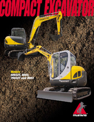 Minibagger Mustang 6003