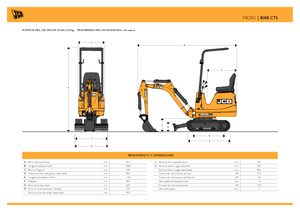 Minibagger JCB 8008