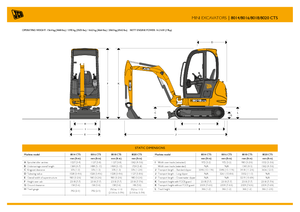 Minibagger JCB 8018 CTS
