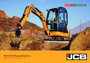 Minibagger JCB 8018 CTS