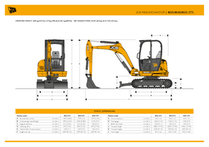 Minibagger JCB 8025 ZTS