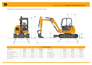 Minibagger JCB 8045 ZTS