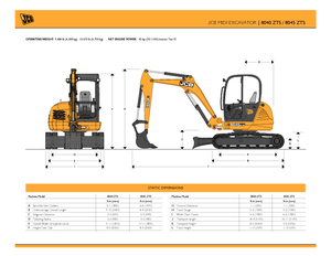 Minibagger JCB 8045 ZTS
