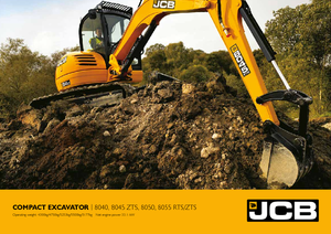 Minibagger JCB 8050 RTS