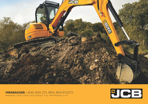 Minibagger JCB 8050 RTS
